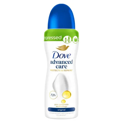 Produktbild von Dove Deo Spray Compressed Adv.Care Original 100ml