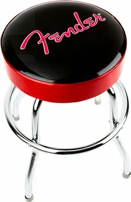 Obrázok produktu pre Fender Red Sparkle Logo 24" Barová stolička