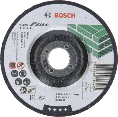 Immagine prodotto di Disco da taglio a gomito-Stone C 24 R BF, 125 mm, 22,23 mm, 2,5 mm