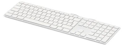 Produktbild von LMP USB Tastatur mit Zahlenblock, Silber, Kabelgebunden, Deutsch