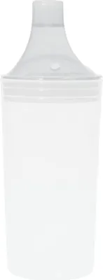 Produktbild von Trinkbecher-Set mit langen Ausgussdeckeln - transparent