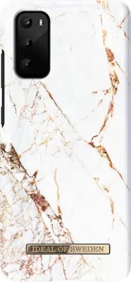 Image de iDEAL OF SWEDEN Housse de protection Pour Samsung Galaxy S20 Fashion Case Carrara Gold