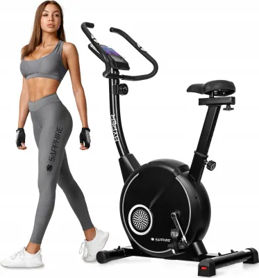 Zdjęcie produktu dla ROWER stacjonarny magnetyczny HYPER rowerek TRENINGOWY SAPPHIRE do 150KG