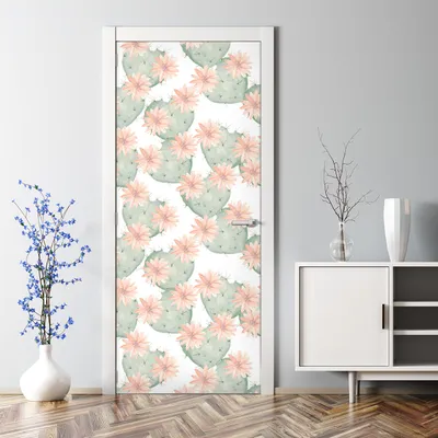 Produktbild von Dekorative Aufkleber selbstklebend Türaufkleber Tapete Türposter Tropischer Dschungel 70 x 200 cm