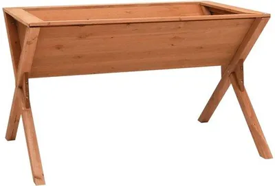 Produktbild von Blumenkasten-Massiv-Naturholz-90x55x56cm