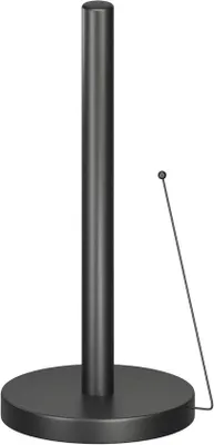 Produktbild von Küchentuchstange mit Anti-Roll-Arm - Standpapierrollenhalter für Standardrollen - modern und stabil ohne Bohrer