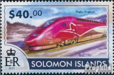 Produktbild von Briefmarken Salomoninseln 2015 Mi 3181 (kompl. Ausg.) postfrisch Hochgeschwindigkeitszüge