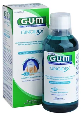 Productafbeelding van Gum Gingidex mondspoelmiddel (300 ml)