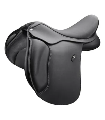 Produktbild von Waldhausen Wintec 500 Vielseitigkeitssattel Weit, Sattel, Farbe:Schwarz, Größe:17'/43 cm