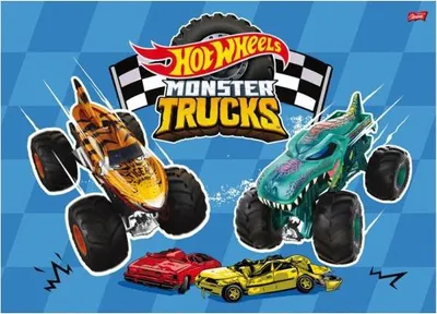 Produktbild von Laminierte Unterlage A3 MATTEL HOT WHEELS