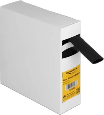 Zdjęcie produktu dla Delock 19993 DELOCK Schrumpfschlauch Box mit Innenkleber 5 m x 19,1 mm