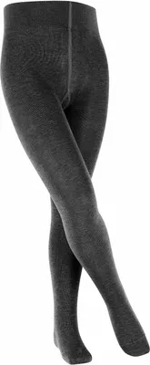 Image de Collants FALKE Family pour enfants anthracite 110-116