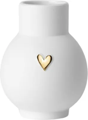 Produktbild von räder GmbH Mini-Kugelvase Herz gold gold