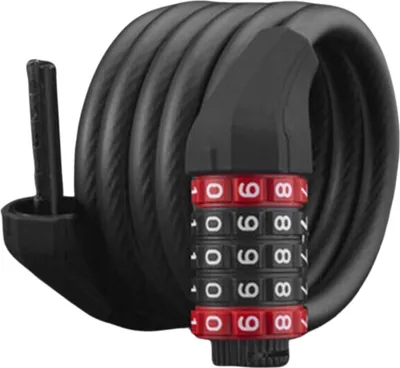 Produktbild von Rockbros Rks507-1Bk Fahrradschloss Für 1,8 M Kombination - Schwarz