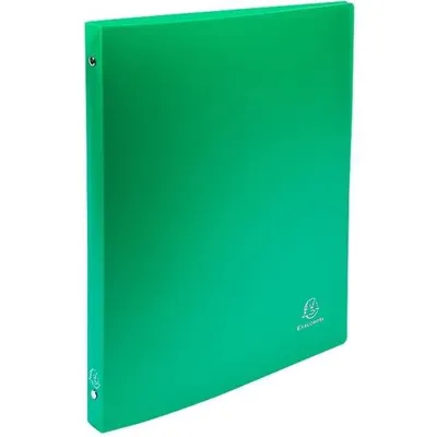 Produktbild von Exacompta 51193SE Ringbuch PP 4 Ringe 20mm DIN A4 Hellgrün blickdicht