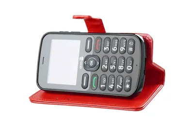 Produktbild von caseroxx Handy Hülle Tasche kompatibel mit Doro 1880/1881 / 5860 Bookstyle-Case Wallet Case
