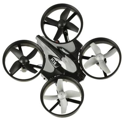 Imagen del producto de KIK KX9891 Mini dron RC JJRC H36 - 2.4 GHz, 4 canales, giroscopio de 6 ejes, color