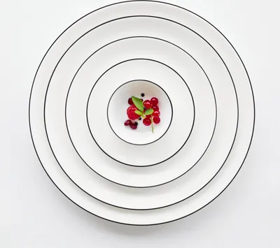Zdjęcie produktu dla ASA Selection Dessertteller, ligne noire Fine Bone China 1906113 /Abverkauf nur solange Vorrat reicht