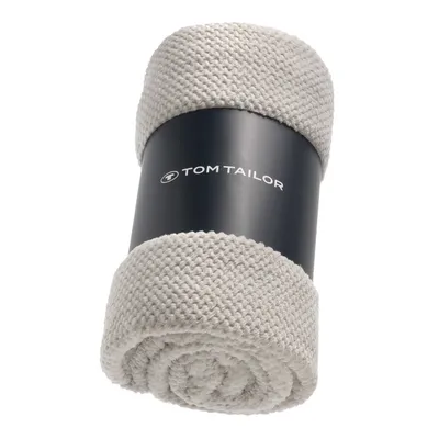 Image de TOM TAILOR Couvre-lit STRUCTURE Argent 220 x 240 cm