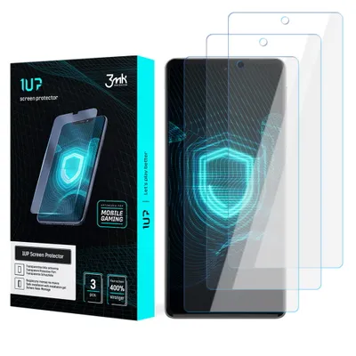 Produktbild von 3mk Display Schutzfolie 1UP für Motorola Edge Plus 2022 transparent Gaming (3 Stück)