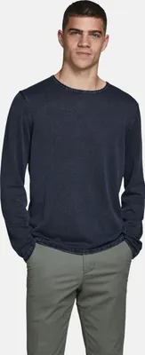 Produktbild von Jack & Jones Leo Knit Pullover Blau XL Herren Blau XL