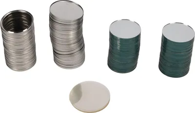 Produktbild von 100 Stück 75 mm leere Spiegelherstellungszubehör, kompakte Make-up-DIY-Kits für Werbegeschenke
