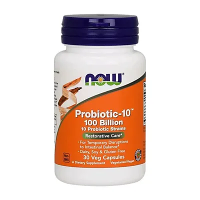 Productafbeelding van NOW Foods probiotica-10, 100 miljard 30 capsules 1608