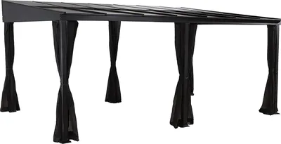 Produktbild von Sojag Aluminium Terrassenüberdachung St. Barth 1216 Anthrazit 363x483x240 cm