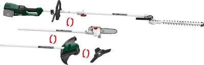 Produktbild von PARKSIDE® 40 V Akku-Garten-Kombigerät »PGKGA 40-Li B2«, ohne Akku und Ladegerät