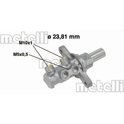 Produktbild von METELLI 05-0680 Bremszylinder Hauptbremszylinder für FIAT Idea (350) für LANCIA MUSA (350)