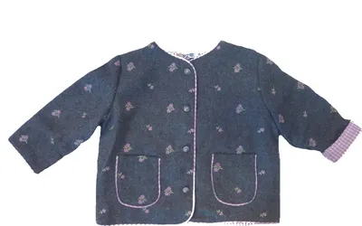 Produktbild von Trachten-Jacke Janker für Mädchen grau Gr. 68 - 164 74