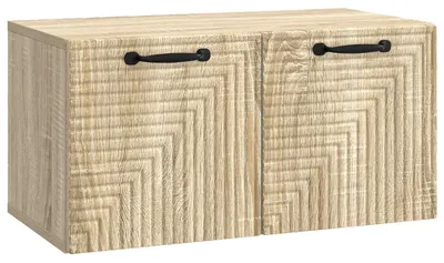 Produktbild von vidaXL Wandmontierter TV-Schrank Sonoma-Eiche 59,5 x 31 x 30 cm