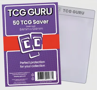 Image de Protège-cartes TCG Guru (84mm x 124mm) (50 pièces)