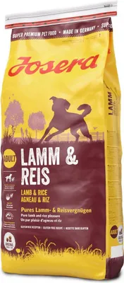 Produktbild von JOSERA Lamb with rice - Trockenfutter für Hunde - 12 5 kg