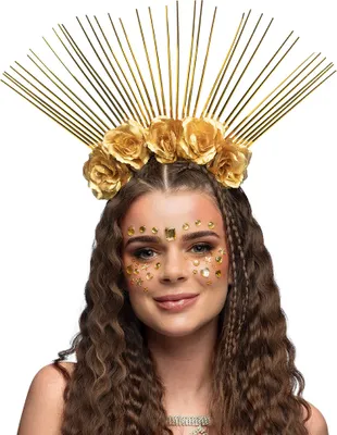 Produktbild von Diadem Halo-Krone Nova Rosen gold