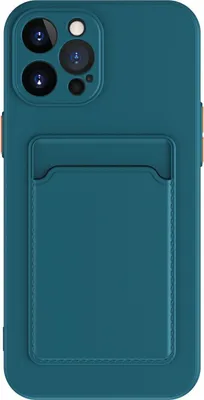 Produktbild von König Design Hülle kompatibel mit Apple iPhone 15 Pro Kunststoff Soft Handyhülle - Handy Case Dunkelgrün