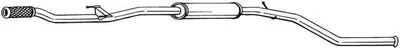 Produktbild von BOSAL 295-087 Mittelschalldämpfer Schalldämpfer passend für PEUGEOT 206 SW (2E/K)