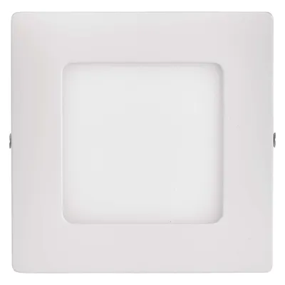 EMOS LED svítidlo PROFI bílé, 12 x 12 cm, 6 W, teplá bílá, ZM6121