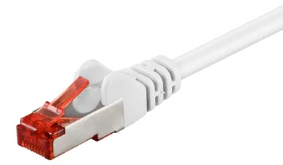 Productafbeelding van Goobay 92756 CAT 6 netwerkkabel, LAN-kabel voor Gigabit Ethernet, S-FTP, dubbel afgeschermd