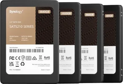 Obrázok produktu pre Synology SAT5210 - SSD - 1.92 TB - intern - 2.5" (6.4 cm)