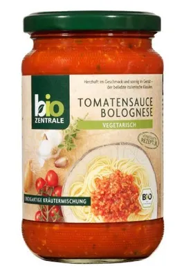 Produktbild von biozentrale (BIOZ8) bioz-Tomatensauce Bolognese, 350 g