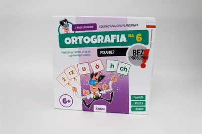 Zdjęcie produktu dla Gra Ortografia Na 6 Z Profesorkiem 05487