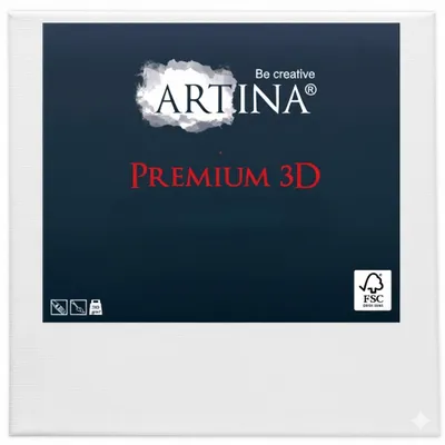 Produktbild von Artina Keilrahmen Leinwand Premium 3D, 20x30cm, 380 g/m²