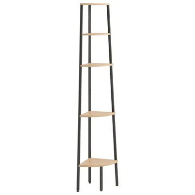 Produktbild von VidaXL 336394, Schwarz, Braun, Stahl, Holz, 10 kg, 40 kg, 455 mm