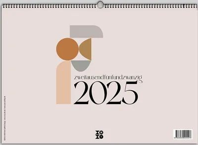 Produktbild von Garschhammer, A: Design Wandkalender 2025
