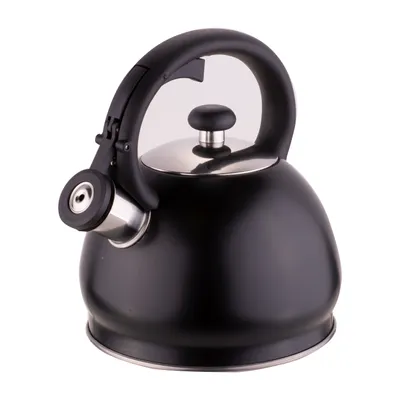 Produktbild von TADAR ARONDI Edelstahl Wasserkessel / Teekessel mit Pfeife 1,8 l