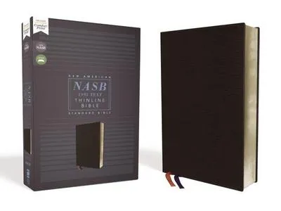 Obrázok produktu pre Nasb, Thinline Bible, Bonded Leather, Black, Red Letter Edition, 1995 Text, Comfort Print