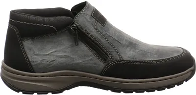 Produktbild von Rieker Herren Stiefeletten Warmfutter Reißverschluss Boots 03352, Größe:41 EU, Farbe:Grau