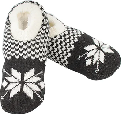 Produktbild von Hausschuh Ballerina Eiskristall mit Sherpa Futter Gr 35-38