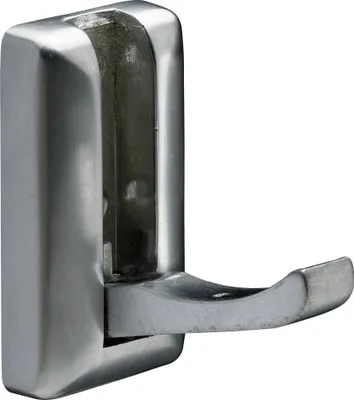 Produktbild von Hettich Mantelhaken zum Klappen 7 x 3,3 x 6,1 cm Aluminium-Optik - 1 Stück